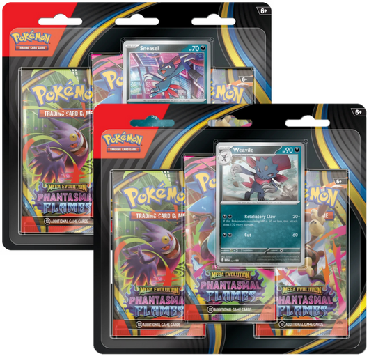 *RESERVA* Blister 3 Sobres Phantasmal Flames - Inglés 🇬🇧 y Español 🇪🇸