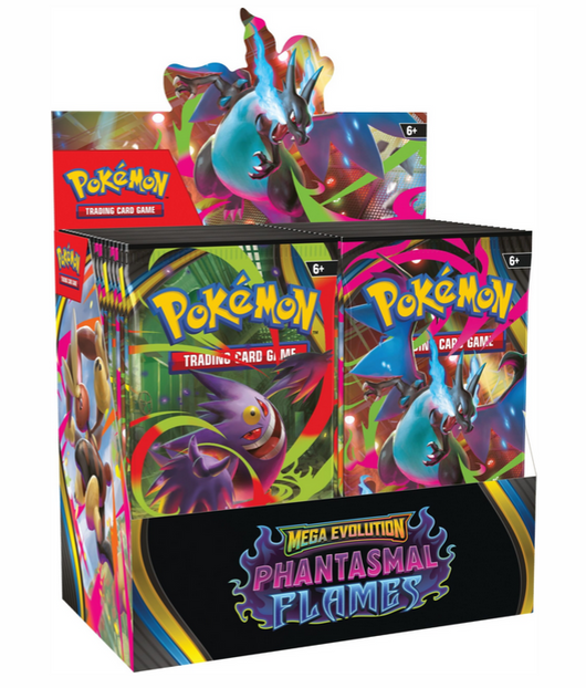 *RESERVA* Booster Box Phantasmal Flames - Inglés 🇬🇧 y Español 🇪🇸