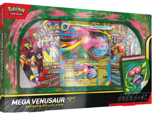 Caja Premium Collection EX Mega Venasaur - Inglés 🇬🇧