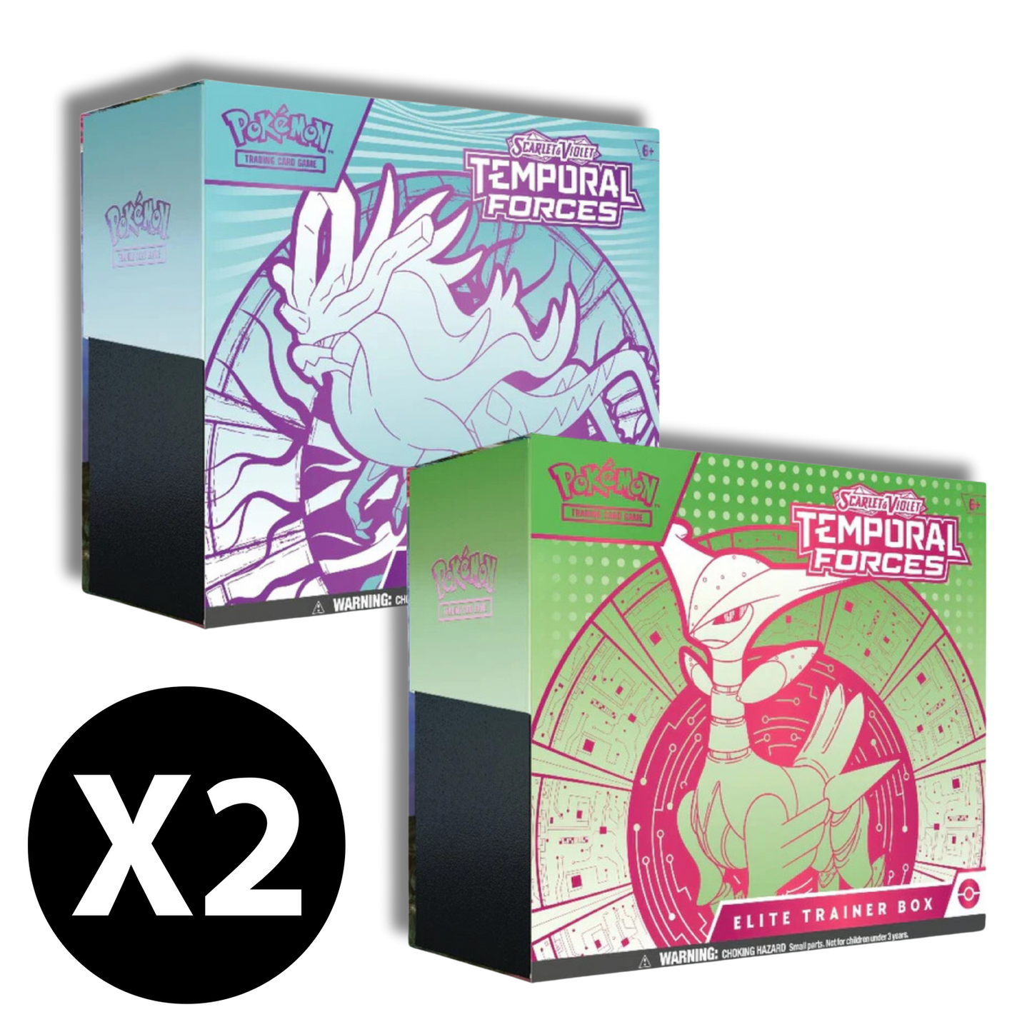 Caja de Entrenador Elite Temporal Forces 2 Diseños ETB - Inglés 🇬🇧