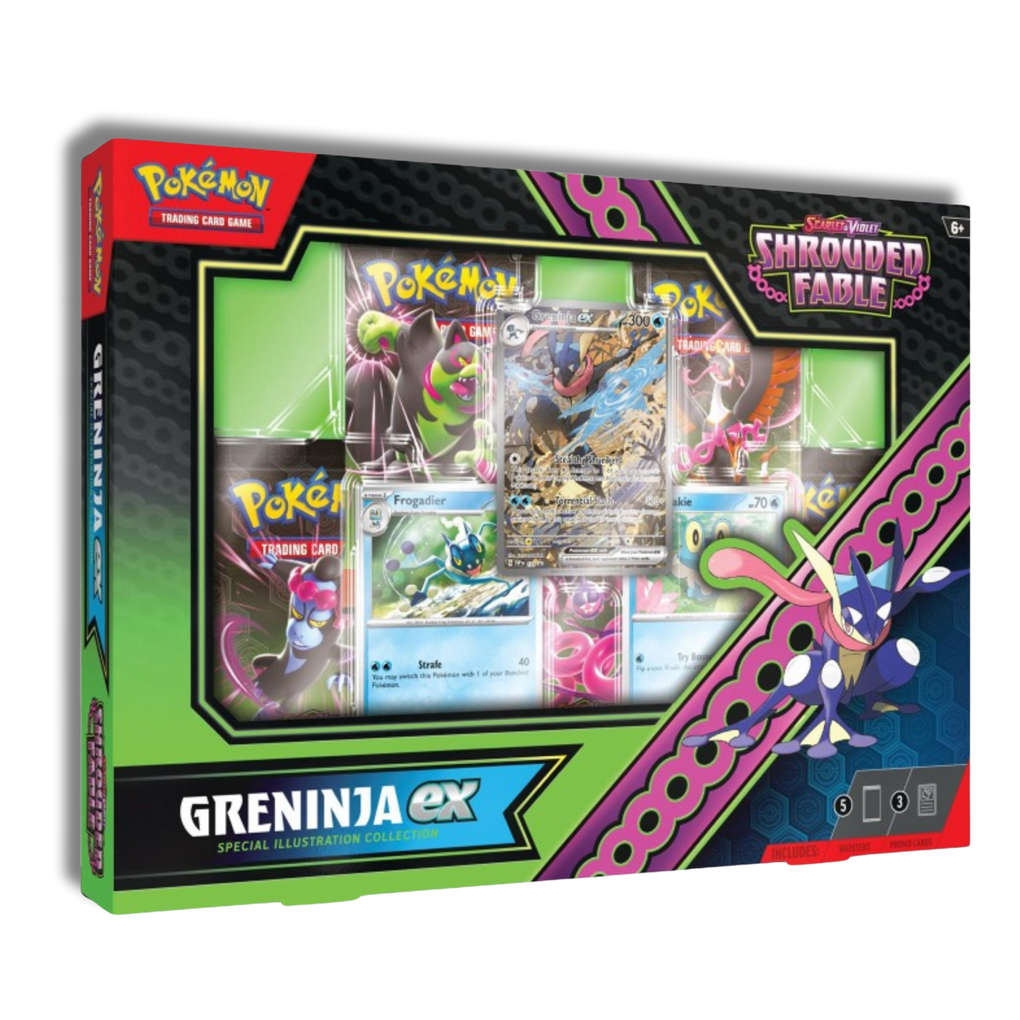 Caja Greninja EX Special Illustration Collection - Inglés 🇬🇧