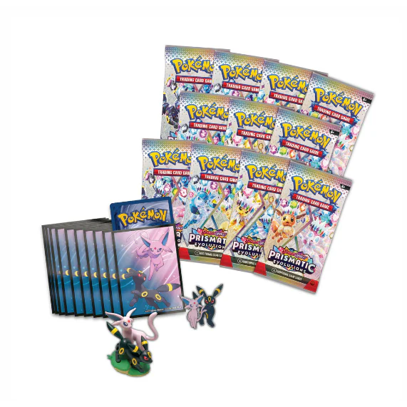 Caja Premium Figura Collection Prismatic Evolutions - Inglés 🇬🇧 y Español 🇪🇸
